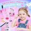 GIFTINBOX Kids Makeup Kit for Girl Toys, Washable Girls Makeup Kit for Kids with Unicorn Bag, Make Up for Toddler Princess Toys Christmas Birthday Gifts for Girls Age 3-12