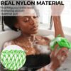 81CEJ0RDaFL._AC_SL1500_.jpg African Net Sponge Authentic - 2 Pieces Exfoliating Body Scrubber Bath Sponge - Back Scrubber Washcloth for Shower with Travel Bag - Real African Scrub Exfoliator Body Care Bathing Accessorie