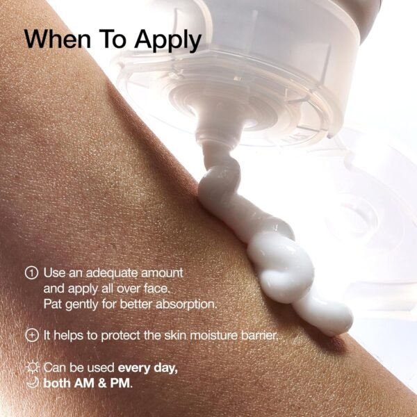 81CI0vxVOiL._SL1500_.jpg ANUA 3 Ceramide Panthenol Moisture Barrier Cream, Hydrating Face Moisturizer for Normal Skin, Panthenol, Ceramide, Centella for Skin Barrier Non Comedogenic, Korean Skincare (100ml/ 3.38 fl. oz.)