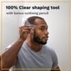 81Cd6sNsKIL._SL1500_.jpg The Cut Buddy Original Shaping Tool, Clear Beard and Hairline Template with Bonus Tracer Pencil, As Seen on Shark Tank