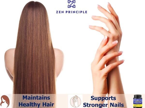 81CiZ587buL._AC_SL1500_.jpg Zen Principle Grass-Fed Collagen Peptides 1.5 lb. Anti-Aging Hydrolyzed Protein Powder for Healthy Hair, Skin, Joints & Nails. Paleo and Keto Friendly, GMO and Gluten Free, Pasture-Raised Bovine.