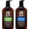 Dr. Squatch Natural Hand and Body Lotion for Men - Made with Shea Butter, Coconut Oil, Vitamin E for 24-Hr Moisturization - Cool Fresh Aloe & Fresh Falls (10 fl oz, 2-Pack)