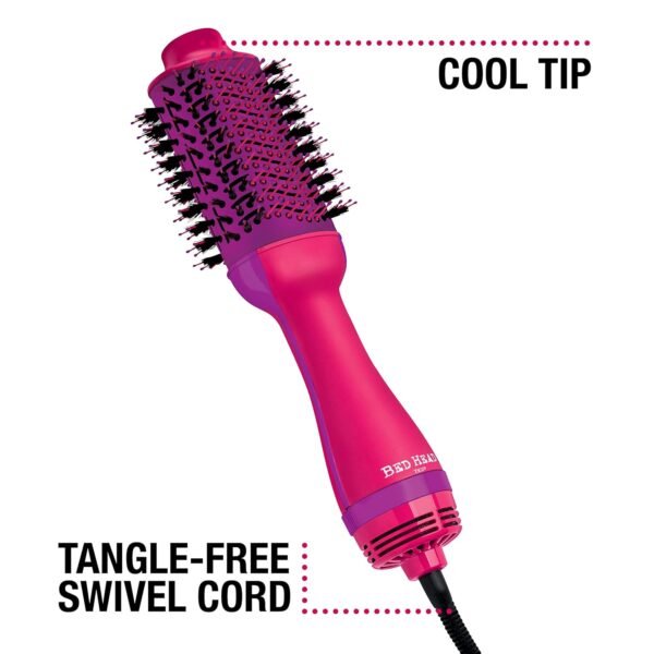 81Dc42wcVL._SL1500_.jpg Bed Head One Step Volumizer and Hair Dryer | Dry, Straighten, Texture, Style in One Step (Pink)