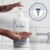 Ivory Gentle Body Wash, Designed for the Whole Family, Free of Dyes Heavy Perfumes Parabens Phthalates & Silicones, Lavender Scent, 35 oz