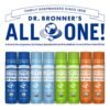 81Dmd3DyUqS._SL1500_.jpg Dr. Bronner's - Organic Lip Balm Variety Peppermint, Orange Ginger, Naked, Lemon Lime) - Made with Organic Beeswax and Avocado Oil, For Dry Lips, Hands, Chin or Cheeks, 0.15 Ounce (Pack of 4)