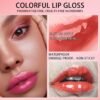 81Dn5bwSguL._SL1500_.jpg 7 Colors Lip Tint Stain Set, Plumping Mini Liquid Lipstick, Korean Lip Gloss Moisturizing Natural, Multi-Use Lip and Cheek Tint, Long lasting Non-Stick Cup Waterproof,High Pigment, Vivid Color (SET A)