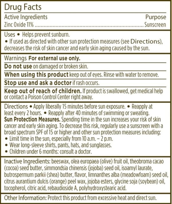 81E2FG7nCBL._SL1500_.jpg Burt's Bees All Weather SPF 15 Lip Balm, Water-Resistant Lip Moisturizer, Tint-Free, Natural Conditioning Treatment, 2 Tubes, 0.15 oz.