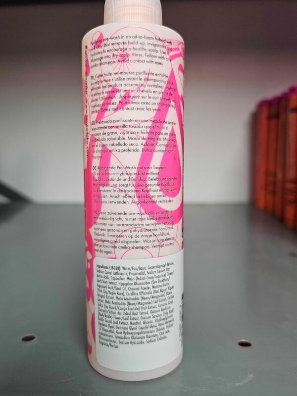 Amika Reset Pink Charcoal Scalp Cleansing Oil Unisex 6.7 oz (Pack of 1)