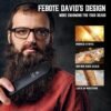81EnPfBMuML._AC_SL1500_.jpg Heated Ionic Hair Straightening Brush for Men - 5 Temperature Settings, Anti-Scald, Beard Shaper & Travel Bag