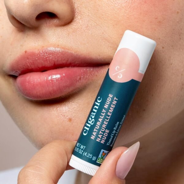 81FfblkpQHL._SL1500_.jpg Cliganic Tinted Lip Balm - Non-GMO, 4 Colors - Enriched with Vitamin E, Cruelty Free (Packaging May Vary)