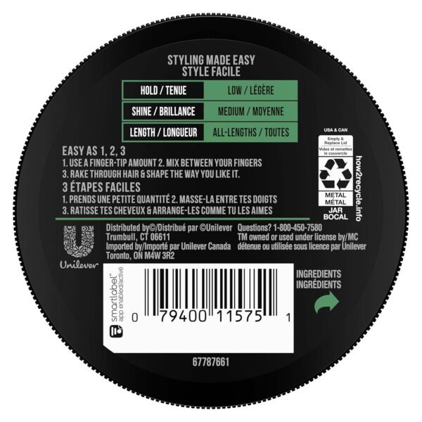 81FgUp-0cL._SL1500_.jpg AXE Natural Look Hair Cream, Understated 2.64 oz
