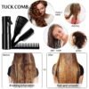 81Fz4DCd88L._SL1500_.jpg 4pcs Curly Hair Brush Set for Adult & Kids Wet or Dry, Detangling Brush for 3/4ABC Hair with Detangler Spray Bottle & Wide Tooth Comb (3+1, Black)
