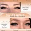 81G7jKYTGyL._SL1500_.jpg Focipeysa Eyelash Extensions 200D Lash Clusters 14-20MM Lashes Extensions Thick Lash Clusters D-Curly Individual Lashes Extensions Soft Reusable Cluster Lash Extension DIY Lash Cluster Extensions