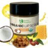 81GFhmUvo9L._SL1500_.jpg Earth's Daughter Organic Coconut Lip Scrub 0.7 oz - USDA Organic, Fair Trade, Sugar, Jojoba Oil, Beeswax, Coconut Oil, Calendula Extract