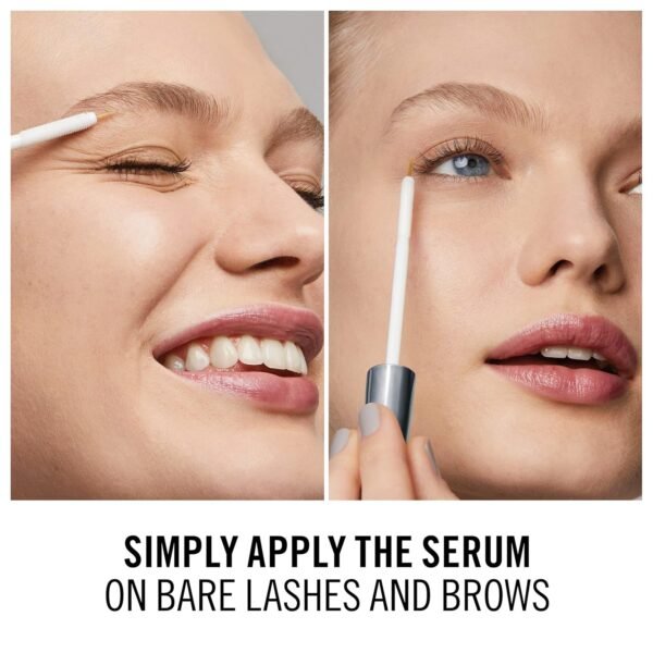 81GK99hUHL._SL1500_.jpg Rimmel Wonder’Serum Lash and Brow Serum, Stimulates Lash Growth, Strengthens Lashes, Mess-Free Application, 100, Clear, 0.37oz