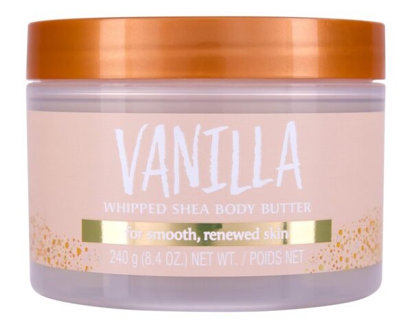 Tree Hut Vanilla Whipped Shea Body Butter | Long-lasting Hydration Leaves Skin Feeling Soft & Moisturized | Lightweight | Nourishing Essential Body Care | 8.4 fl oz.
