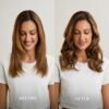 81HJNR1d-SL._SL1500_.jpg Kristin Ess 3-in-One Professional Titanium Hair Straightener Curler 2 in 1 + Beach Waver Combo for Women with Curly, Frizzy + Thick Hair - 1 1/4 Inch Dual Voltage Flat Iron + Travel Cap - 440 Degree