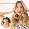 81I38h1NS3L._SL1500_.jpg Yanibest Heatless Hair Curler, No Heat Hair Curlers to Sleep in, Super Soft Ribbon Wrap for Long Hair, Overnight Heatless Curling Set with Scrunchies and Clip, for All Hair types