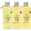 Bath and Body Oil with Sweet Almond Jojoba, Shea Butter, Rose Water, Coconut Bath Oils Mother's Day Gift for Women, Multiuse Oil for Hair Dry Skin 26.4 fl oz (Pack of 3)