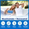 81IgF8eQ2EL._AC_SL1500_.jpg aSquared Nutrition Nicotinamide with Resveratrol - 120 Veggie Capsules - Vitamin B3 500mg (Niacinamide Flush Free) - Supplement Pills to Support NAD, Skin Cell Health & Energy