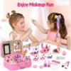 Kids Makeup Kit for Girl - Kids Washable Makeup Girls Toys with Cosmetic Case, Real Girl Makeup Sets for Kid Children Christmas Birthday Gifts Toys for 3 4 5 6 7 8-12 Year Old Girls