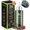 81J1GF-JltL._SL1500_.jpg JSK Organic Castor Oil for Hair Growth, Eyelash Serum, USDA Certified Cold-Pressed Unrefined Hair Oil, 100% Pure Hexane-Free, 3.3 Oz Glass Bottle with Bonus Silk Hair Bonnet