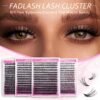 81JNbbFKZwL._SL1500_.jpg Fadlash DIY Lash Clusters Individual Eyeslash Extensions Volume Lash Clusters Thick Band Wispy Natural Eyelash Extension Large Tray (40D-0.07-D, 8-16mm)