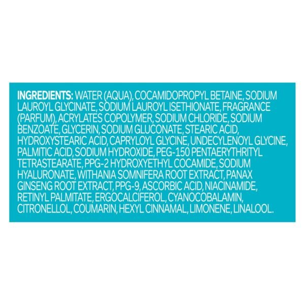 OLLY Calm Body Wash with Hyaluronic Acid, Adaptogens & Vitamin B3– Nourishing Cleanser for Skin Barrier Repair, Deep Hydration, Eucalyptus Amber Scent, 17oz