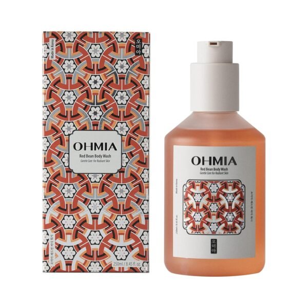 Red Bean Body Wash- Korean Gentle Exfoliating & Hydrating Cleanser, Visibly Smooths Skin Texture - Sensitive Skin Tested - Peptides & HA, Vegan & Cruelty-Free - 8.45 fl oz