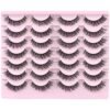 81KgeVijUL._SL1500_.jpg FARRED Natural Lashes Short Eyelashes Wispy False Mink Lash Pack 14 Pair Natural Look Fluffy Cat Eye Strip Eyelash Small Fake Lashes Full Pestañas Sets for MUA and Beginners Daily Makeup (F1 | 8-14mm)