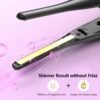 81L6IP05VwL._AC_SL1500_.jpg Small Flat Irons for Short Hair, 5s Ultra Fast Heat Up Pencil Flat Iron, Negative Ions Mini Flat Iron for Edges, 3/10'' Travel Mini Hair Straightener with Digital Temp Control, Easy to Use