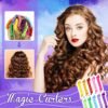 81L82TdNYhL._SL1500_.jpg Yilloog 40 Pieces Hair Curlers Kit Heatless Spiral Curlers Tools with 2 Styling Hooks and 1 Storage Bag Multicolor Magic Curls Rollers for Women Long Medium Short Hair Classic Style