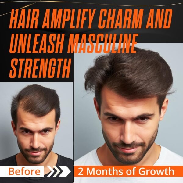 Abera Hair Growth Serum for Hair Loss, Natural Hair Regrowth Treatment for Hair & Beard with Biotin & Castor Oil