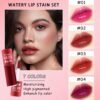 81MUhzLCxjL._SL1500_.jpg 7 Colors Lip Tint Stain Set, Plumping Mini Liquid Lipstick, Korean Lip Gloss Moisturizing Natural, Multi-Use Lip and Cheek Tint, Long lasting Non-Stick Cup Waterproof,High Pigment, Vivid Color (SET A)