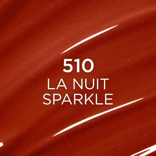 81MWgf4OrL._SL1500_.jpg L'Oreal Paris Plump Ambition Hyaluron Lip Oil, 24 HR Lip Gloss with Hyaluronic Acid, Volumizing Formula with Glass-Like Shine, La Nuit Sparkle, 0.16 Fl Oz