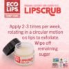 81MYI1cfVuL._SL1500_.jpg Eco Lips Sparkling Vanilla Mint Candy Cane Lip Mask and Sugar Lip Scrub for Holiday Gifting, Stocking Stuffers, 0.25 oz. (2 ct)