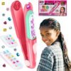 Hair Gem Stamper Kit, Hair Bedazzler Styling Tool with Reusable Rhinestones, Girls Hair Accessories, Birthday Gift Toy