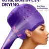 81Mn6HW-NjL._AC_SL1500_.jpg Bonnet Hair Dryer w/A Headband Integrated That Reduces Heat Around Ears & Neck - Diffuser Cap for Hair Dryer Curly Hair, Speeds Up Drying Time, Deep Conditioning at Home - Large (Purple)