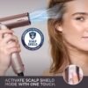 81MoSQwizQL._SL1500_.jpg Shark FlexFusion Hair Straightener & Powerful Hair Dryer with Fusion Hair Brush, Ceramic Air Styler with Auto-Wrap Hair Curlers & Concentrator, Ceramic Plates, Cosmic Blush HD641S