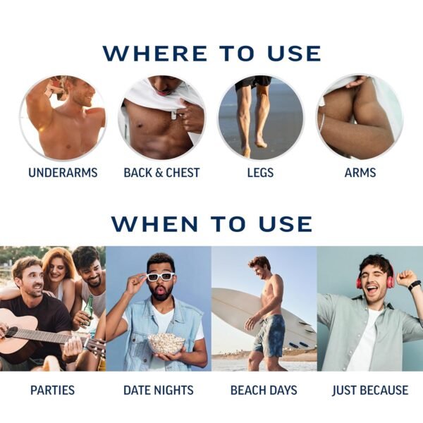 Veet Hair Removal Cream For Men, 5 Min Sensitive Skin, Hair Removal Gel For Body, Chest & Back, Dermatologically Tested, 13.5 FL OZ w/ Spatula