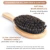 81MwfvwcEDL._SL1500_.jpg Boar Bristle Hair Brush for Women and Men, Natural 100% Soft Boars Hairbrush for Fine and Thin Hair