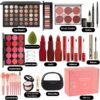 M All In One Full Makeup Kit,Multipurpose Women's Makeup Sets,Beginners and Professionals Alike,Easy to Carry (Black)