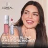 81OOdndh6eL._SL1500_.jpg L'Oreal Paris Plump Ambition Hyaluron Lip Oil, 24 HR Lip Gloss with Hyaluronic Acid, Volumizing Formula with Glass-Like Shine, La Nuit Sparkle, 0.16 Fl Oz