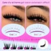 81OcMeKkOiL._SL1500_.jpg Lash Clusters Kit DIY Lash Extension Kit Volume Cluster Eyelash Extension Kit D-curly Individual lashes 10-18MM Wispy Eyelash Clusters with Lash Cluster Glue and Tweezers by zanlufly