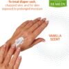 Medline Remedy Clinical Zinc Oxide Paste Skin Protectant (4 oz Tube), Vanilla Scent, Diaper Rash Cream, Incontinence Care, Wetness Protection, Paraben Free, Hypoallergenic, Adults, Children