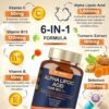 (2 Packs) Alpha Lipoic Acid - 1000mg ALA Supplement Capsules for Neuropathy Support Supplement Nerve Health, Liver Detox, Antioxidant, Metabolism and Cell Energy, Anti-Aging - Non-GMO, Gluten Free