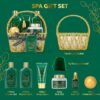 Mothers Day Spa Gift Basket for Women 9 Pieces Premium Eucalyptus Bath & Body Care Kit for Women & Men, Holiday Gift for Christmas, Valentine's Day, Father's Day, Birthday with Shower Gel & More