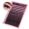 81QLV3X1oLL._SL1500_.jpg 280Pcs Wispy Individual Lashes DIY Eyelash Extensions 8-16MM D-Curly Lash Extensions Lash Clusters 80D Cluster Eyelashes DIY at Home by ALICE