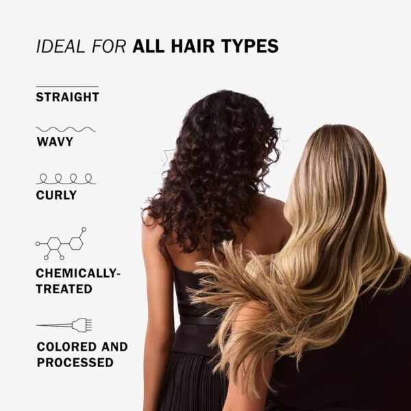 TRUSS Net Deep Conditioning Hair Mask for Damaged Hair - Formulated with Nano-Regeneration for Protein Replenishment, Hydration & Shine - Reduces Frizz, Defines Curls & Restores Elasticity (19.4 Oz)