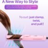 81QSSj17icL._AC_SL1500_.jpg Asani 360° Airflow Styler - 2-in-1 Professional Curling Wand & Hair Straightener - Flat Iron Curler with Cooling Fan, Air Vents - Crimper Styling Tool for Volume & All-Day Curls - for All Hair (Pink)